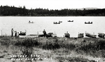 Cascade Lake with Boaters