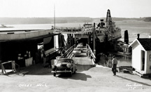 Orcas Landing Store and Ferry Unloading