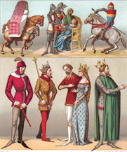 Racinet middle ages costumes 2
