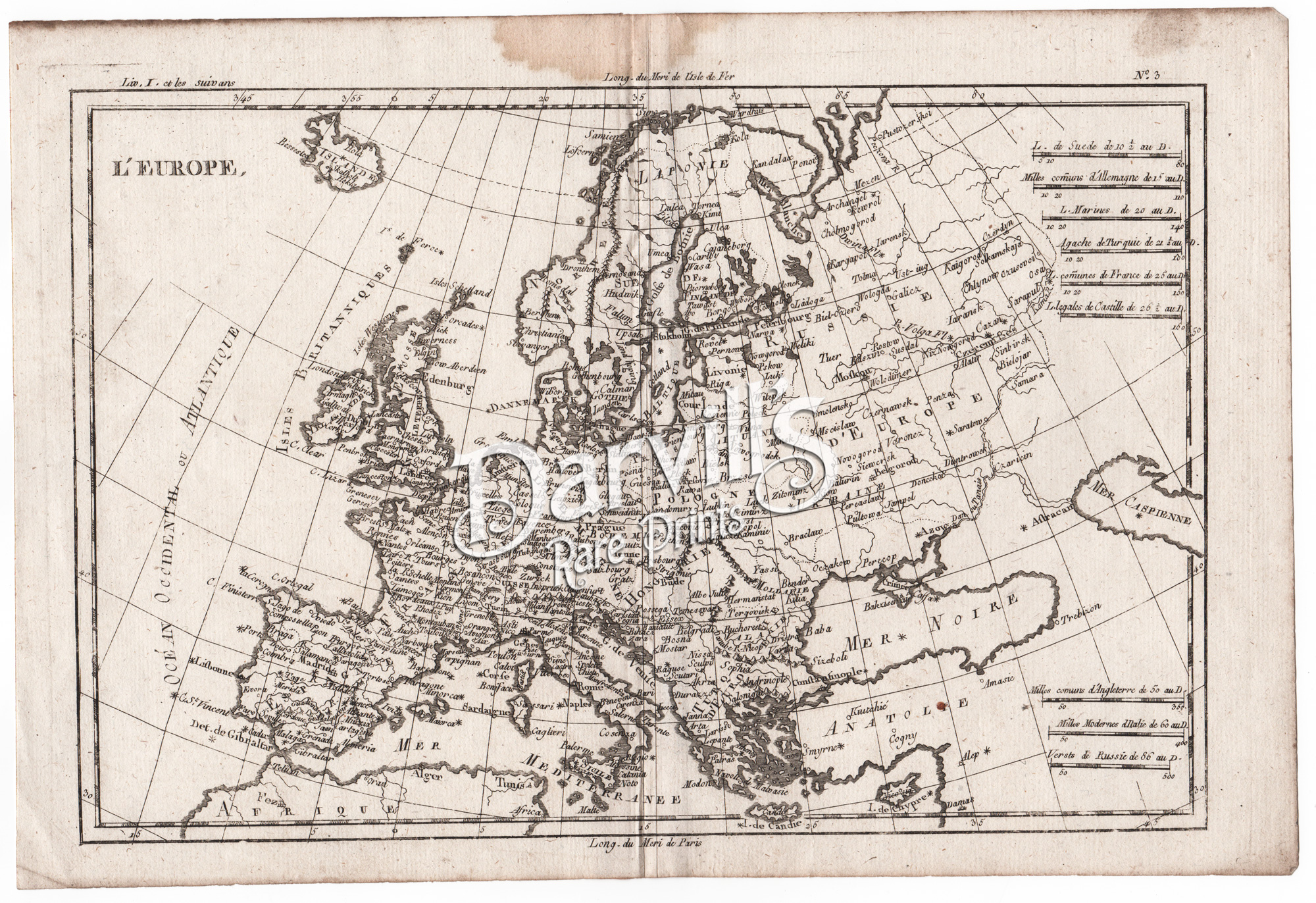 Antique Maps Of Europe