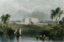 The President's House, from the river