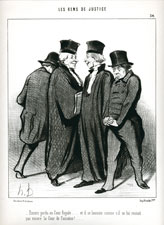 Daumier legal scene