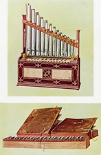 Portable Organ and Bible Regal