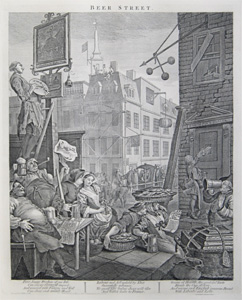 Beer Street by William Hogarth