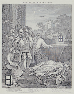 CRUELTY IN PERFECTION by William Hogarth