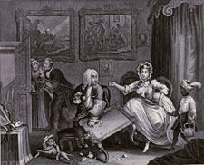 Quarrels with her Jew Protector