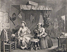 Harlot's Progress, plate 3
