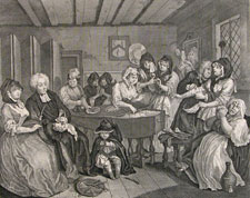 The Harlot's Progress, Plate 6