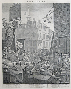 Beer Street by William Hogarth