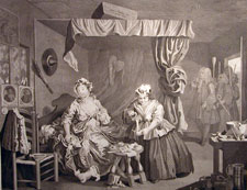 Harlot's Progress, plate 3