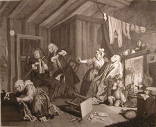 Harlot's Progress, plate 5