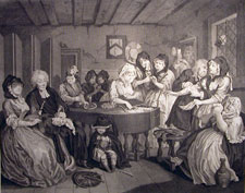 Harlot's Progress, plate 6
