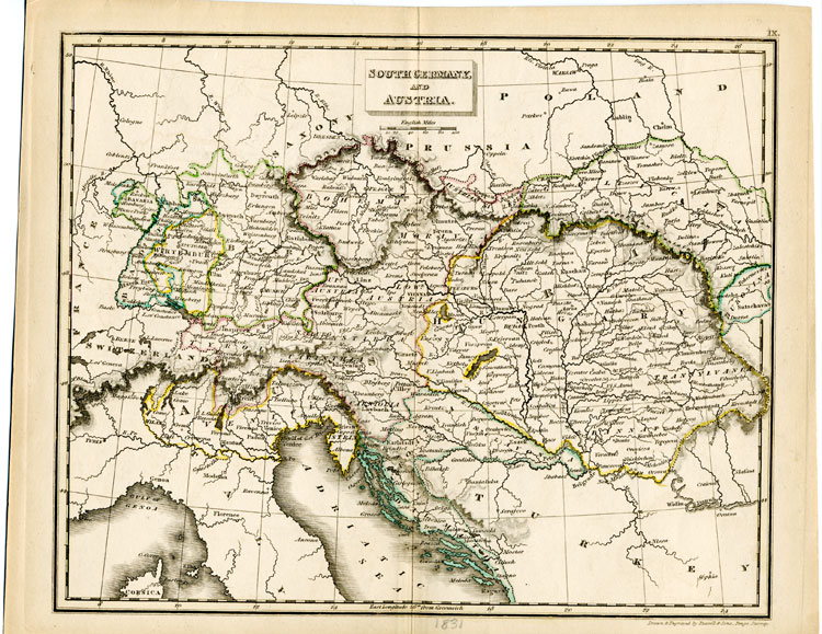 Wyld Hewitt Austria 1819