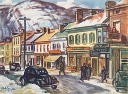 Village Street, January