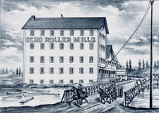 FLOURING MILL OF S.H. HAVEMALE & SON [ECHO ROLLER MILLS]