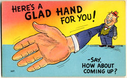 Here's a Glad Hand for you!