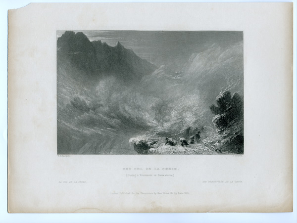 William Henry Bartlett steel engravings Italy/Piedmont ...