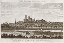 View of the City of Ely in the County of Cambridge