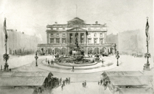 War Memorial Fountain and Hall, Nottingham 