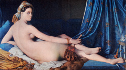 ODALESQUE COUCHEE by Ingres