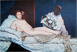OLYMPIA  by Manet