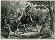Tecumseh Defending the Whites at Fort Meigs