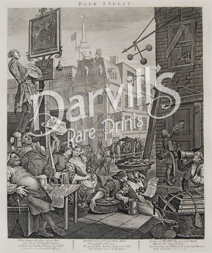 Beer Street by William Hogarth