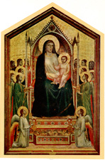 La Madonna in trono