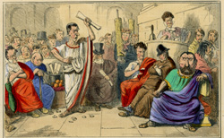 Cicero denouncing Cataline