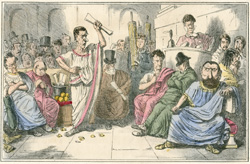 Cicero denouncing Cataline