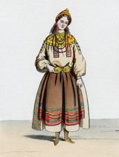 Cossack Girl of the Ukraine
