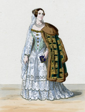 Hungarian Lady of Rank (National Costume)