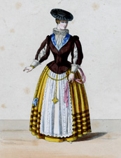 Swiss or German Lady (About 1640)