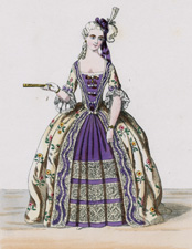 Fashionable Costume Period 1780