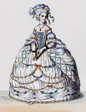 France-Lady of the Court-1786