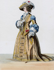French Lady, Minority of Louis 14th