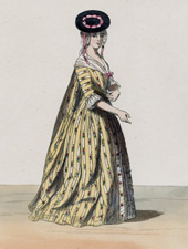 English Lady, Period 1740