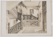 Staircase at Aston Hall, Warwickshire