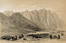 Encampment of the Oulad-Said, Mount Sinai
