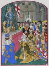 The Sovereigns of Europe Worshipping St. George
