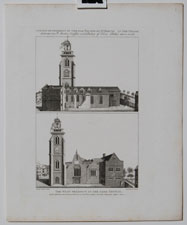 The South Prospect of the Old Church of St. Martin in the Fields