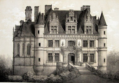 Chenonceaux, entree