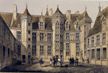 Court of the Hotel de la Chause, Bourges