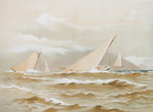 Cocker and Nora Clyde Yacht by Henry Shields