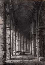 Lower Corridor, Coliseum, Rome