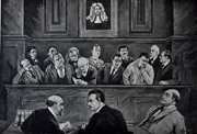 Gentlemen of the Jury - Black and white