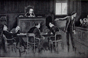 The Prosecuting Attorney - Black and White