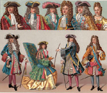 Plate 18 Racinet French costumes