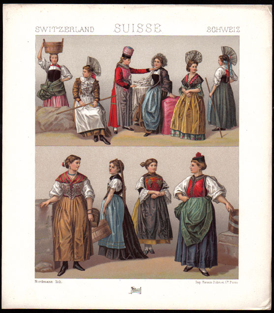 Racinet costume prints from