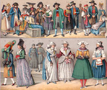 German costumes by Racinet #2